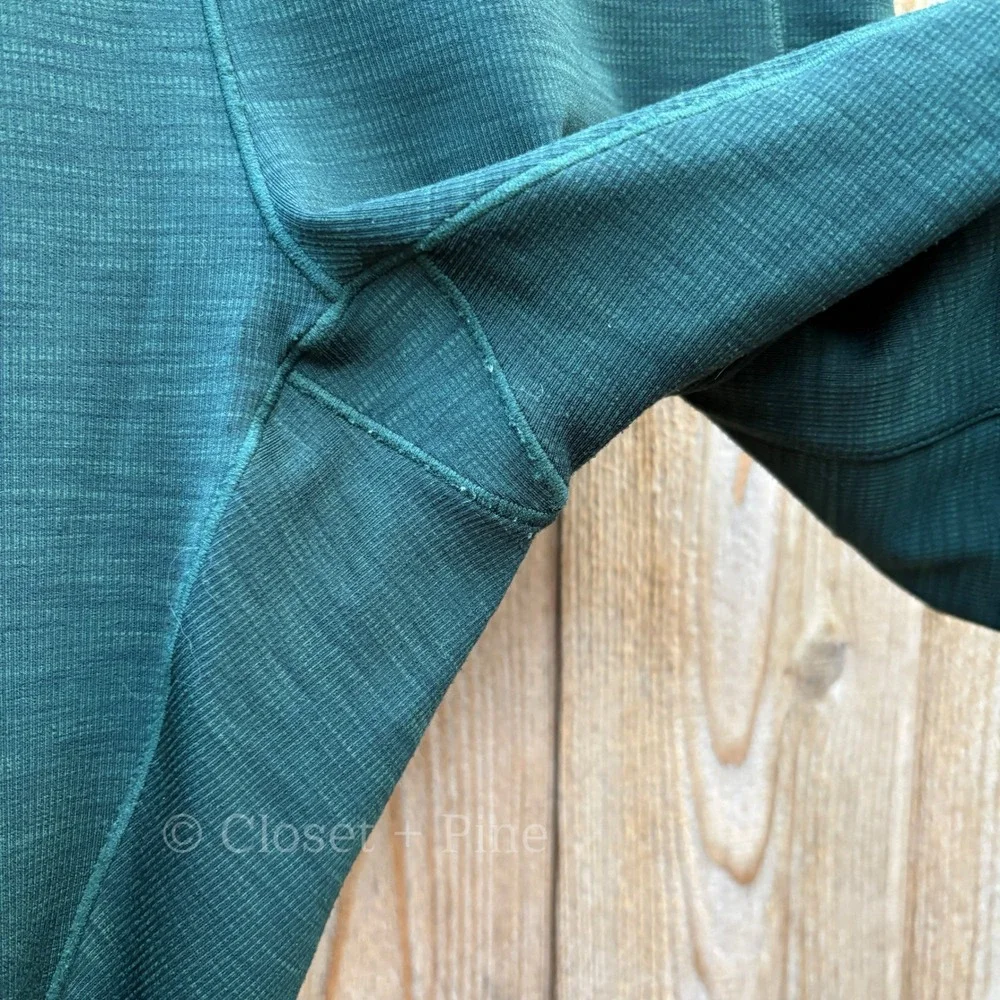 Prana Becksa 7/8 Leggings Deep Pine Heather Green Size Medium - Picture 8 of 12